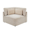 Addie Modular Sofa Corner Unit in Natural detail view (3)