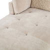 Addie Modular Sofa Corner Unit in Natural detail view (6)