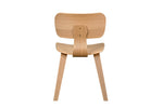 Stylish wooden dining chair for kitchen or dining room.
