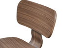 Stylish wooden dining chair for kitchen or dining room.
