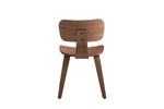 Comfortable solid wood dining chair for dining room furniture.
