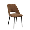 Adell Dining Chair in Camel shown from an angle (3)