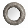 Agadir Round Mirror round mirror with a solid frame