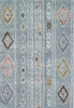 Alaska Geometric Rug 2 - 104 Blue picture of the rug design