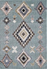 Alaska Geometric Rug Sage 123A picture of the rug design