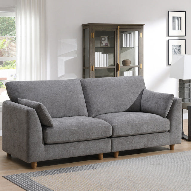 Alina Modular 2.5 Seater Sofa Liberty Stone - Modular Fabric Living Room Sofa