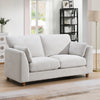 Alina 2 Seater Loveseat Sofa Liberty Pearl life style picture