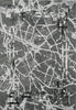 Alisa Abstract Rug Dark Grey & Black picture of the rug design