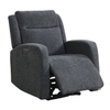 Alison Electric Recliner Chair Charcoal fabric recliner armchair