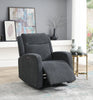 Alison Electric Recliner Chair Charcoal lifestyle picture in the living room