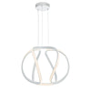 Alonsa Large Pendant LED White picture on the white background