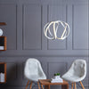 Alonsa Small Pendant White LED
 life style picture