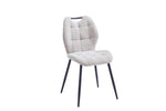 Alva Dining Chair Beige picture on the white background