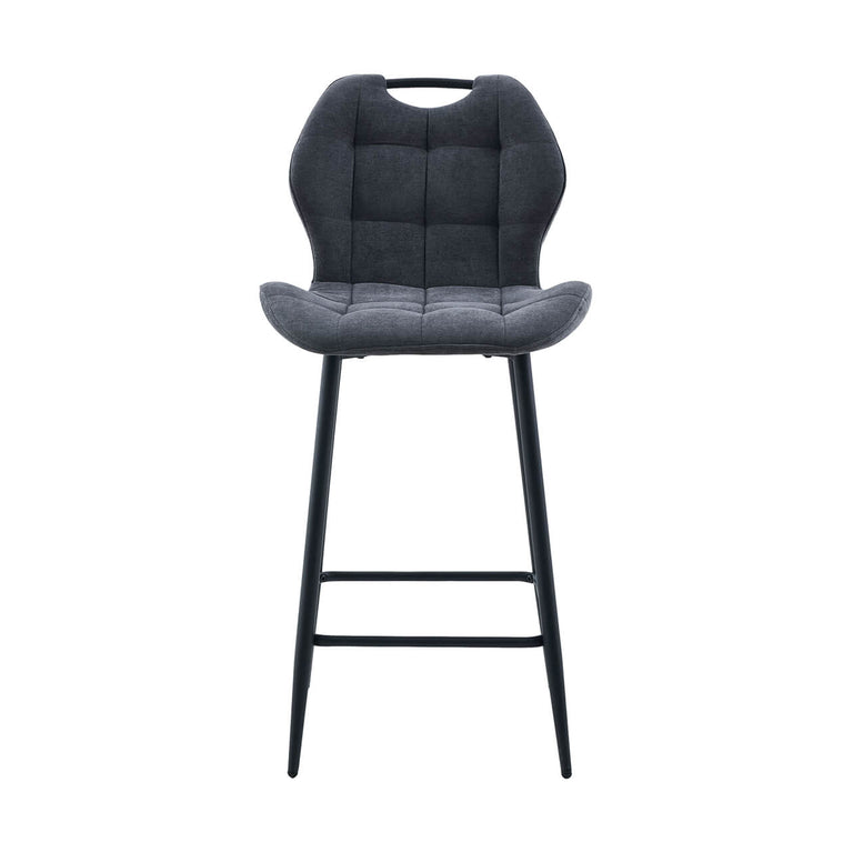 Alva Kitchen Counter Stool Charcoal