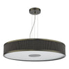 Alvaro 6 Light Pendant Bronze/Brown Shade with adjustable height