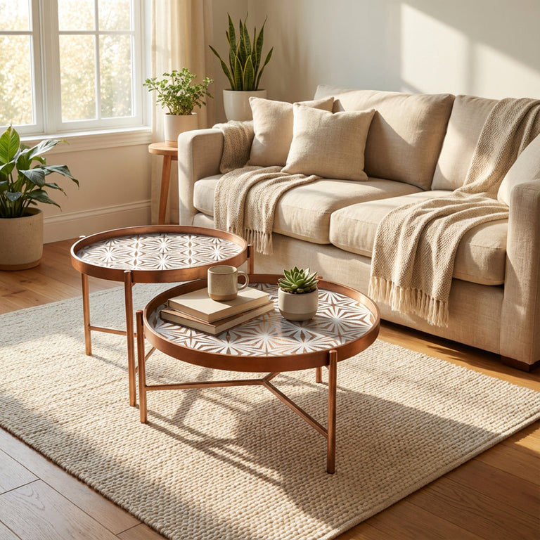 Alya Set of 2 Nesting Coffee Tables