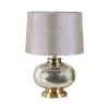 Amiri Table Lamp Mercury 44cm glass table lamp with a silver shade