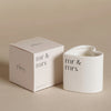 Amore Heart Candle - Mr & Mrs life style picture