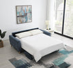 Anderson Sofa Bed Blue life style photo in expanded form