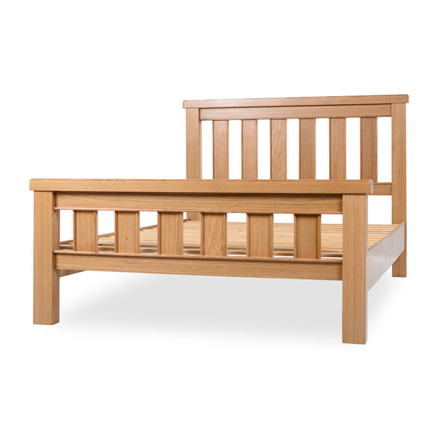 Andora 6ft Super King Bed Light Oak - Wooden Bed Frame Collection