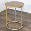 Andrea Nest of 2 Side Tables life style picture of the smaller table