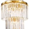 Angel 28 Light Chandelier Crystal and Antique Gold luxury chandelier made in a classic style