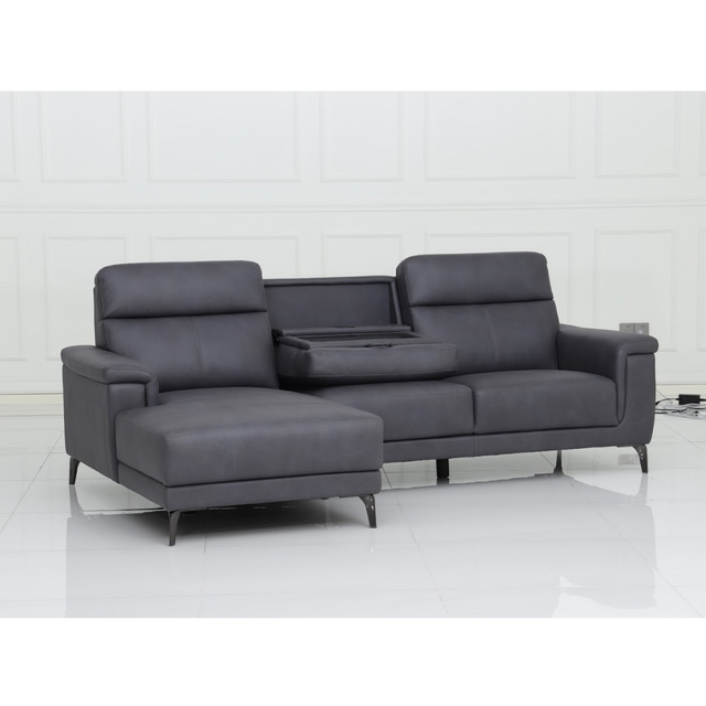 Anthony Corner Sofa Graphite LHF