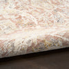 Nourison Antique Fusion Rug ANF03 Brick machine-made rug with a cut pile