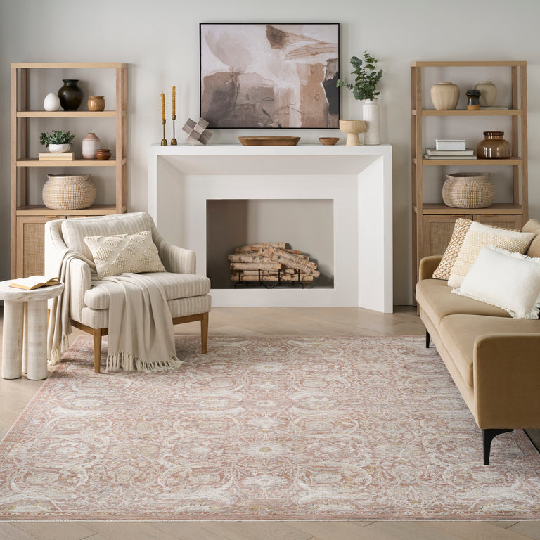 Nourison Antique Fusion Rug ANF03 Brick