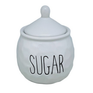 Durable bowl perfect for serving sugar.