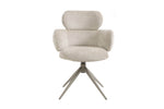 Apollo Dining Chair Beige front view picture