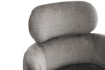 Apollo Dining Chair Mocha close view picture of the chair's supotive backrest