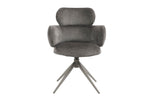 Apollo Dining Chair Mocha front view picture