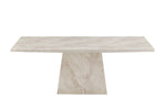 Apollo Dining Table 200 cm Taupe front view picture