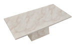 Apollo Dining Table 200 cm Taupe picture from the top on the white background