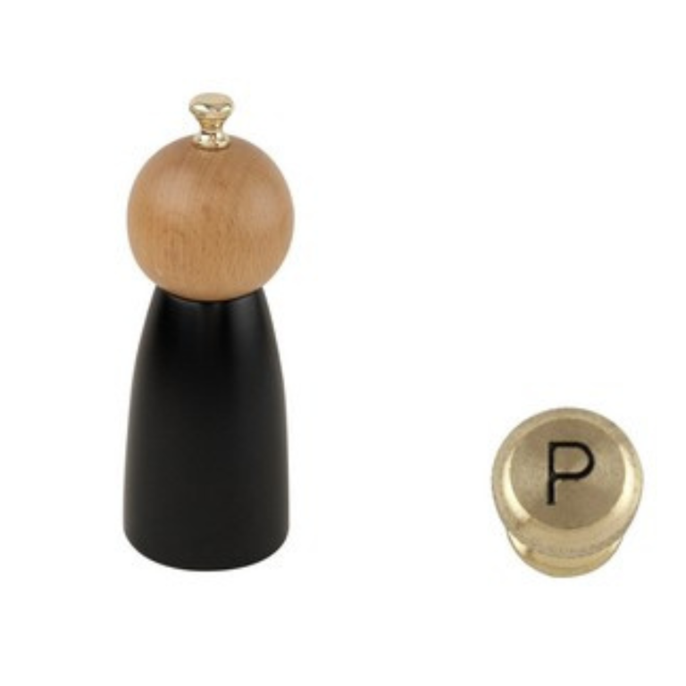 Apollo Pepper Mill 17cm Black - Food Preparation Essentials