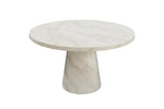 Apollo Round Dining Table 130cm Taupe top view picture