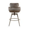 Mocha Apollo counter stool shown from another angle (3)
