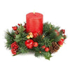 Apple, Cone and Berry Candle Ring Large
Christmas decoration