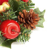 Apple, Cone and Berry Candle Ring Small - view 2