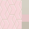 Geometric wallpaper with a luxurious matte finish and stylish appeal.