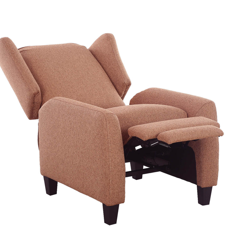Archie Pushback Chair Rust