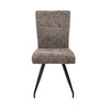 Arclow Fabric Dining Chair Sable/Natural Pair comfortable for long seating