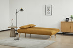Arga Sofa Bed Pumpkin life style opened sofa's view photo 