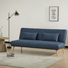 Arga Sofa Bed Blue life style photo from the side