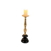 Ari Floor Standing Pillar Candle Holder Medium photo on the white background