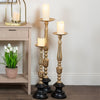 Ari Floor Standing Pillar Candle Holder Medium life style photo
