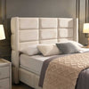 Armagh 4ft6 Double Ottoman Gas Lift Bed close view picture of the headboard