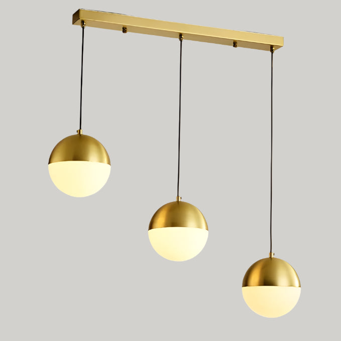 Art Deco Pendant With 3 Lights