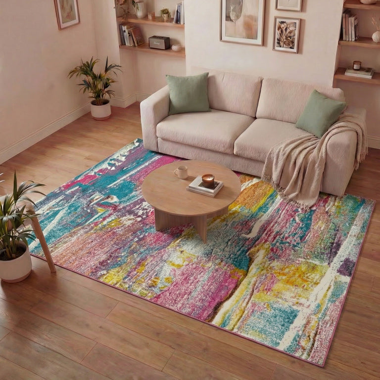 Concept Looms Art Rug ART107 Light Multicolour
